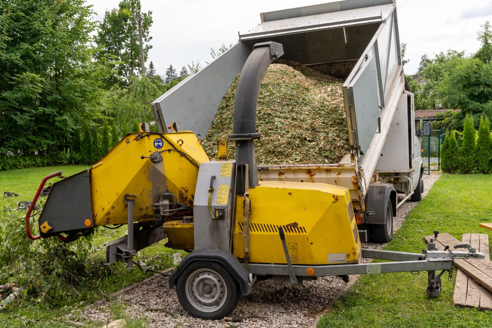 Broyage de branches & Gestion des déchets verts 91 Essonne